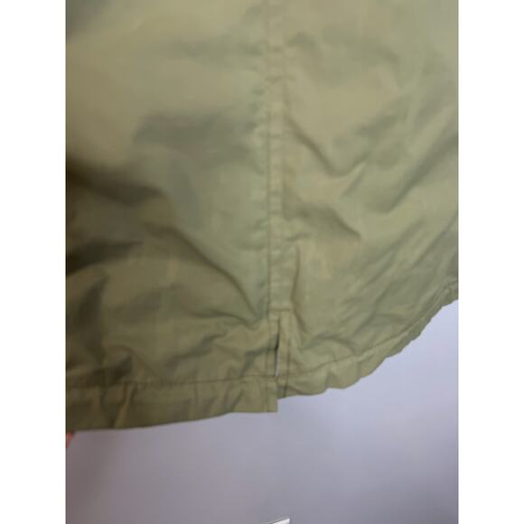 Banana Republic Women's Utility Safari Military Anorak Jacket Hooded Sz L Green - Picture 5 of 12